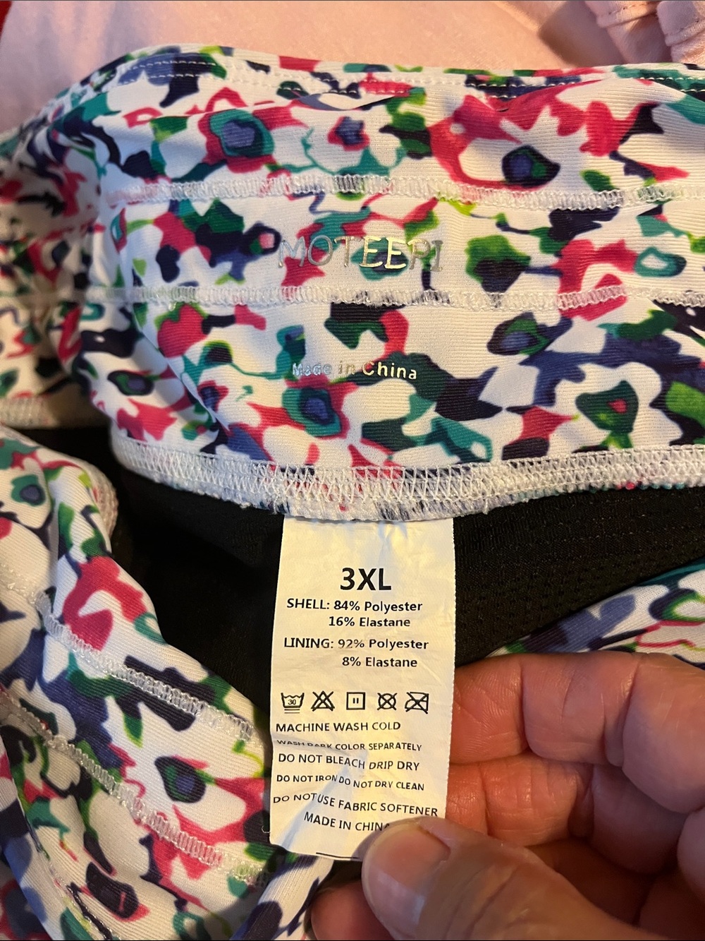 Moteepi activewear skort size xxxl